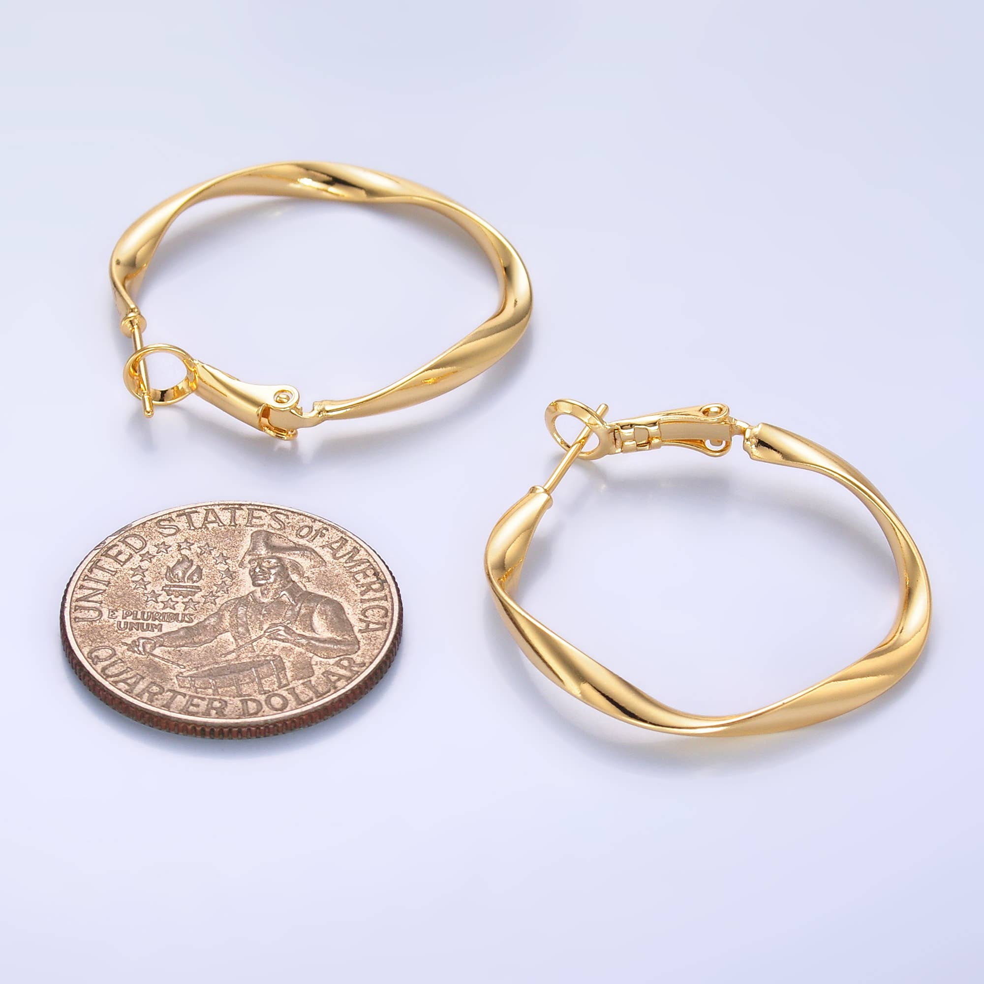 The Hinge Hoop Earrings