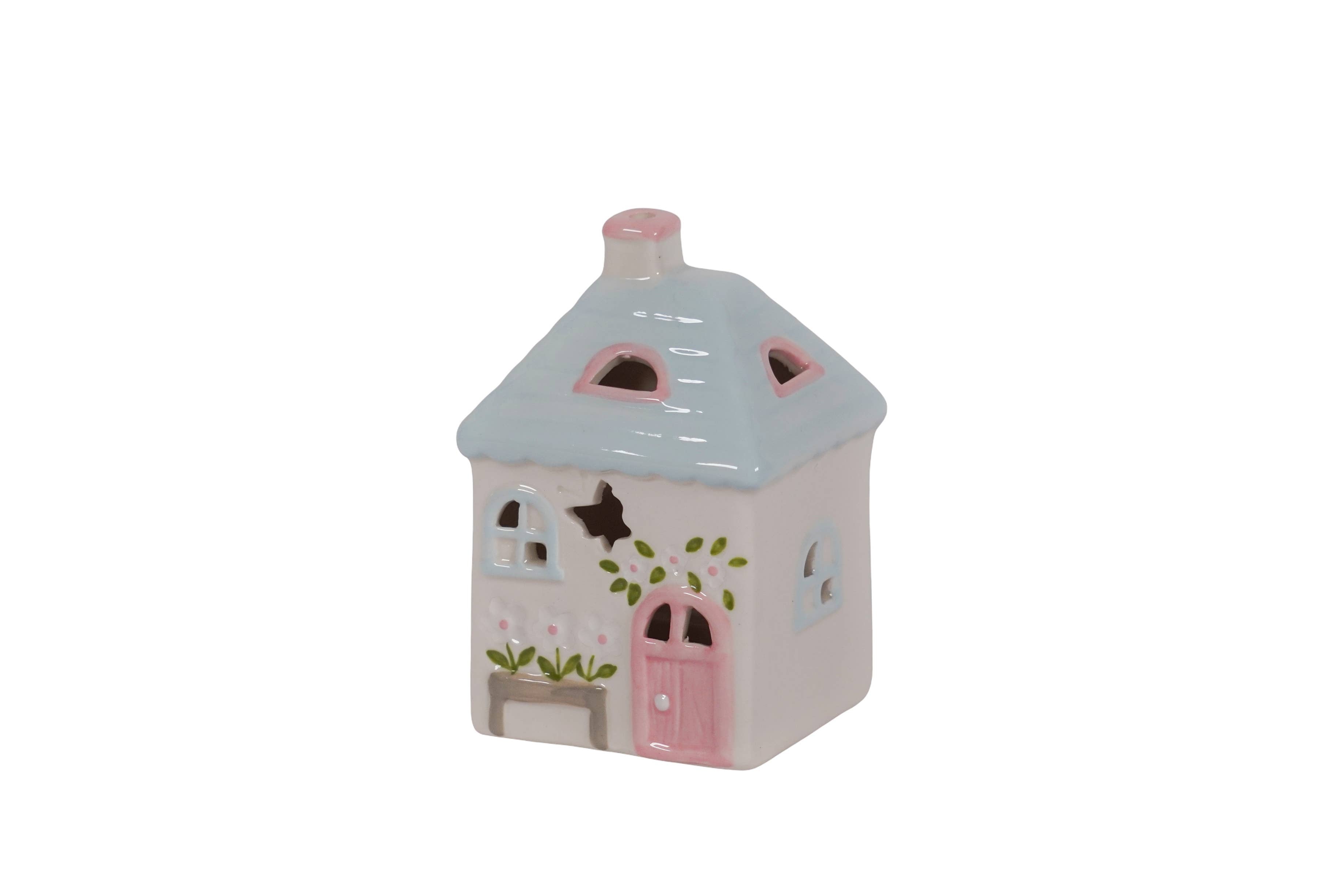 The Spring Ceramic Country Houses Set of Three