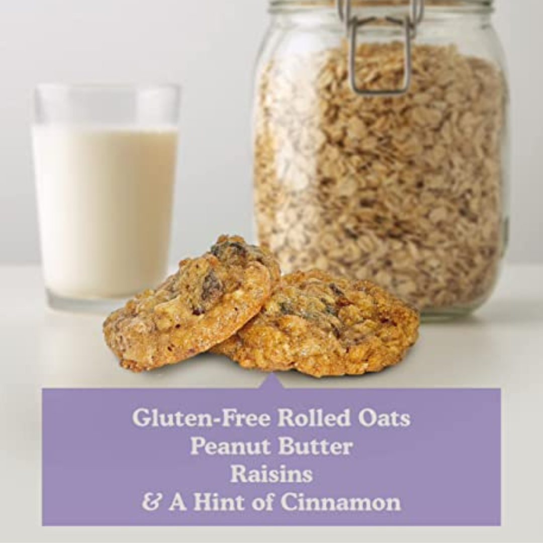 Mini Oatmeal Raisin Cookies: Gluten-Free & Flour-Free