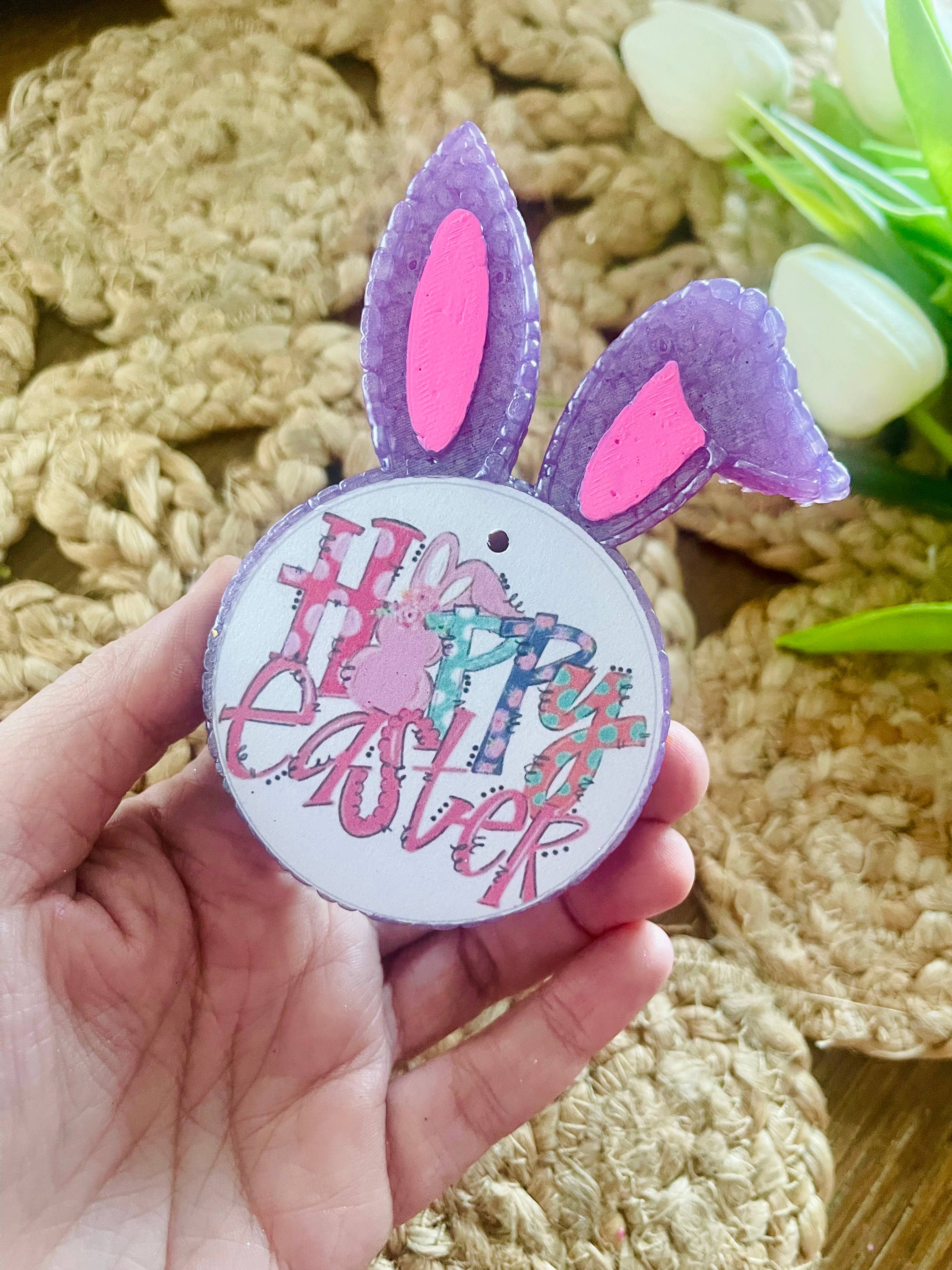 Happy Easter Car Freshie 