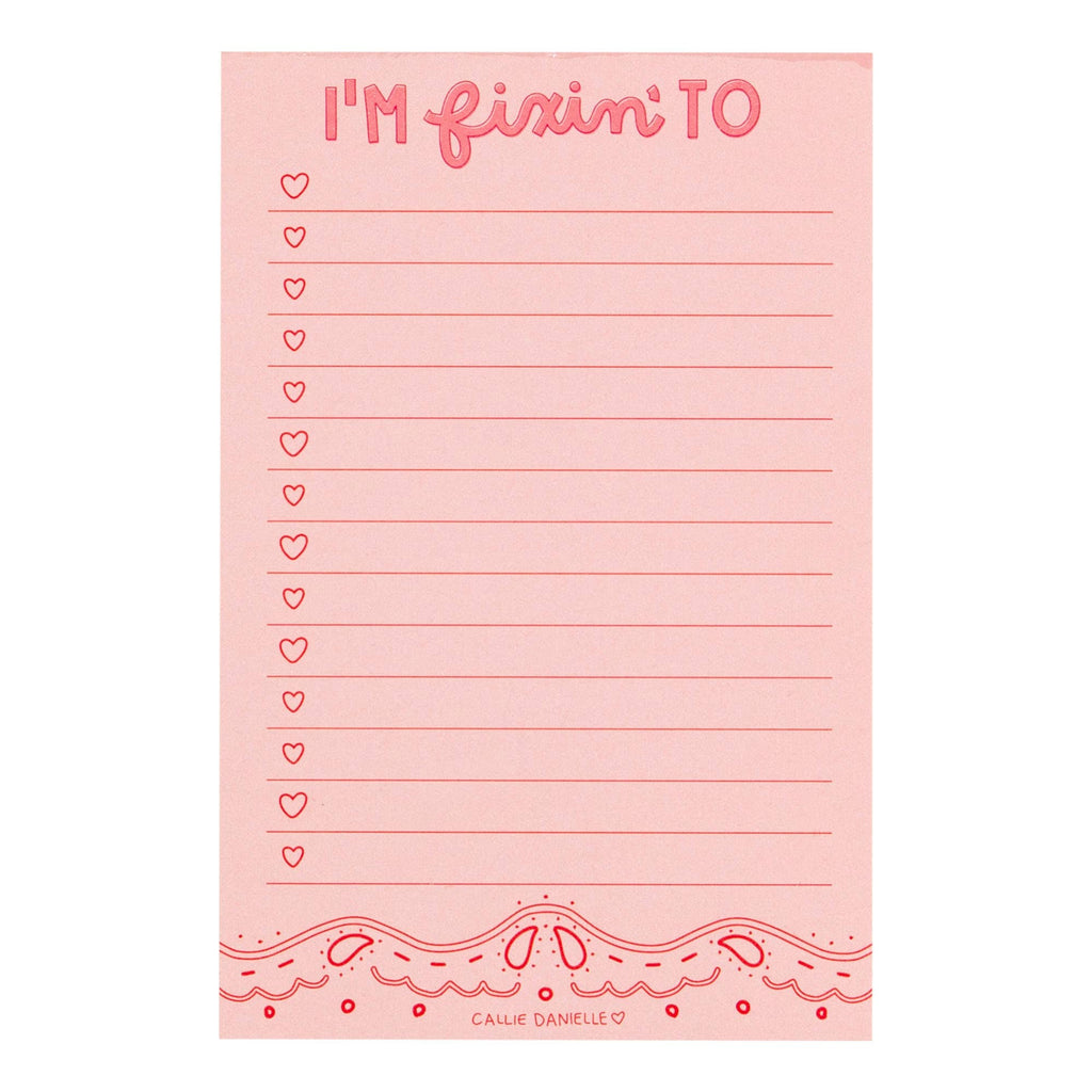I'm Fixin To Southern Notepad