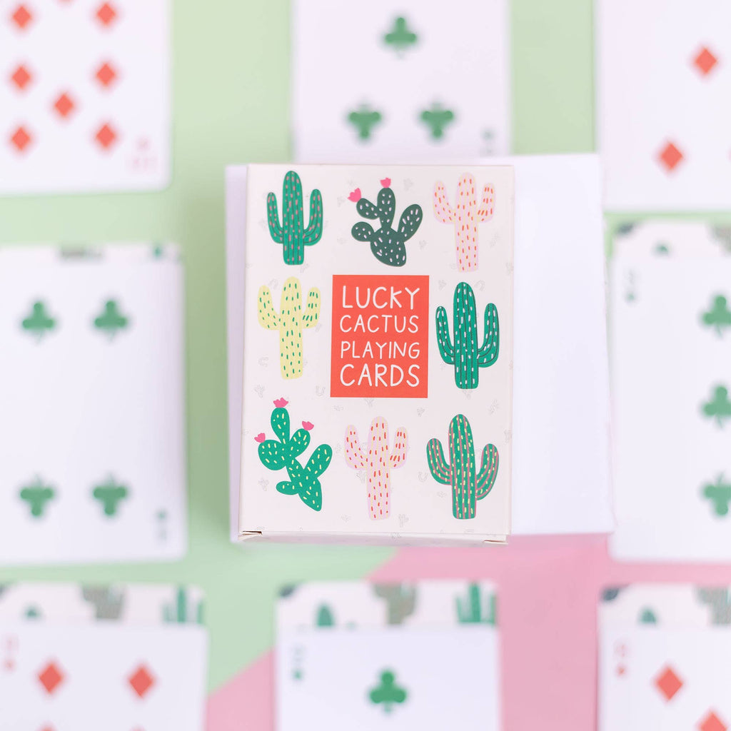 Lucky Cactus Deck Of Playing Cards