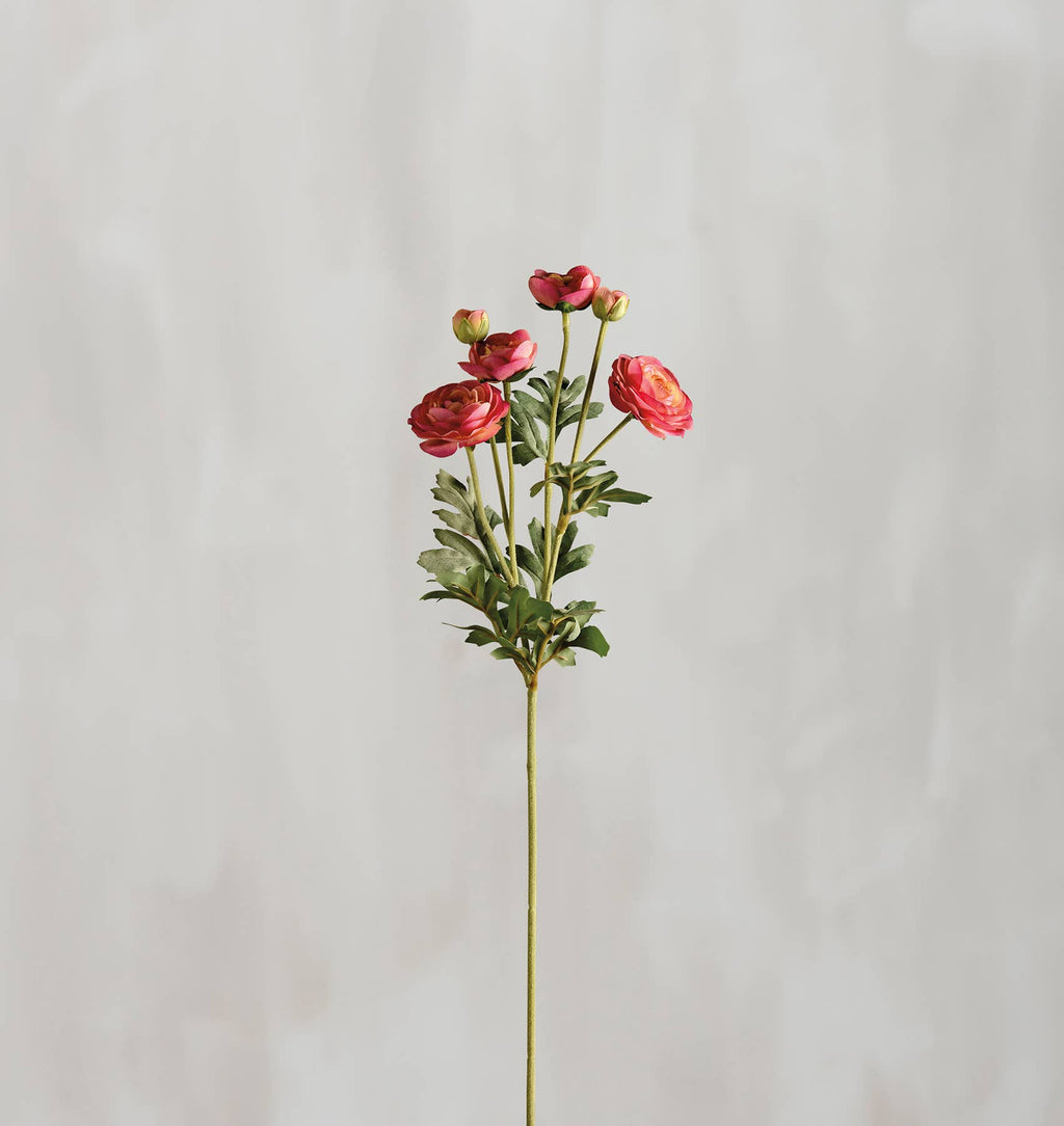 Pink Ranunculus Floral Pick