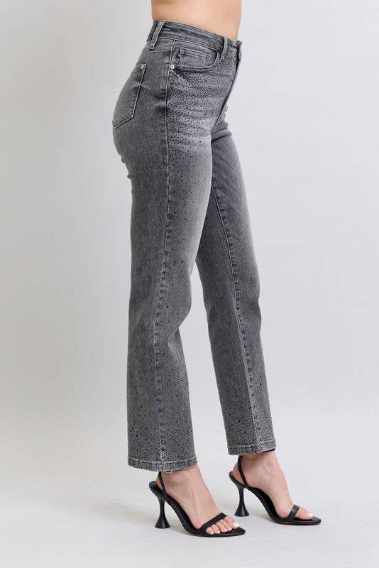 The Rhinestone Love Jeans
