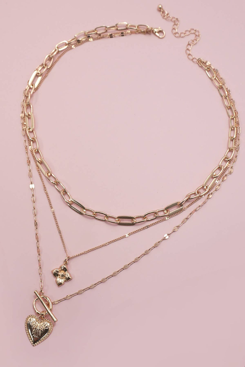 The Floral Layering Necklace