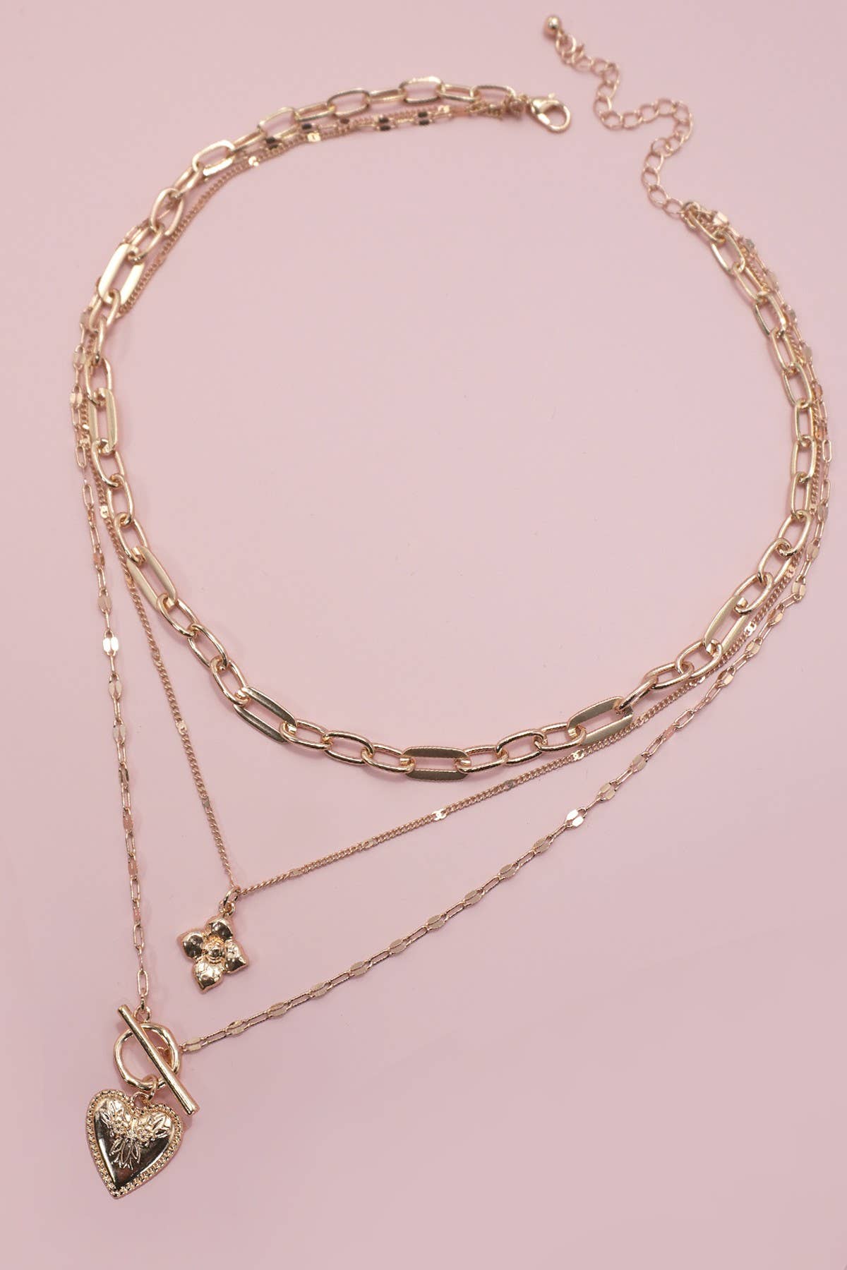 The Floral Layering Necklace