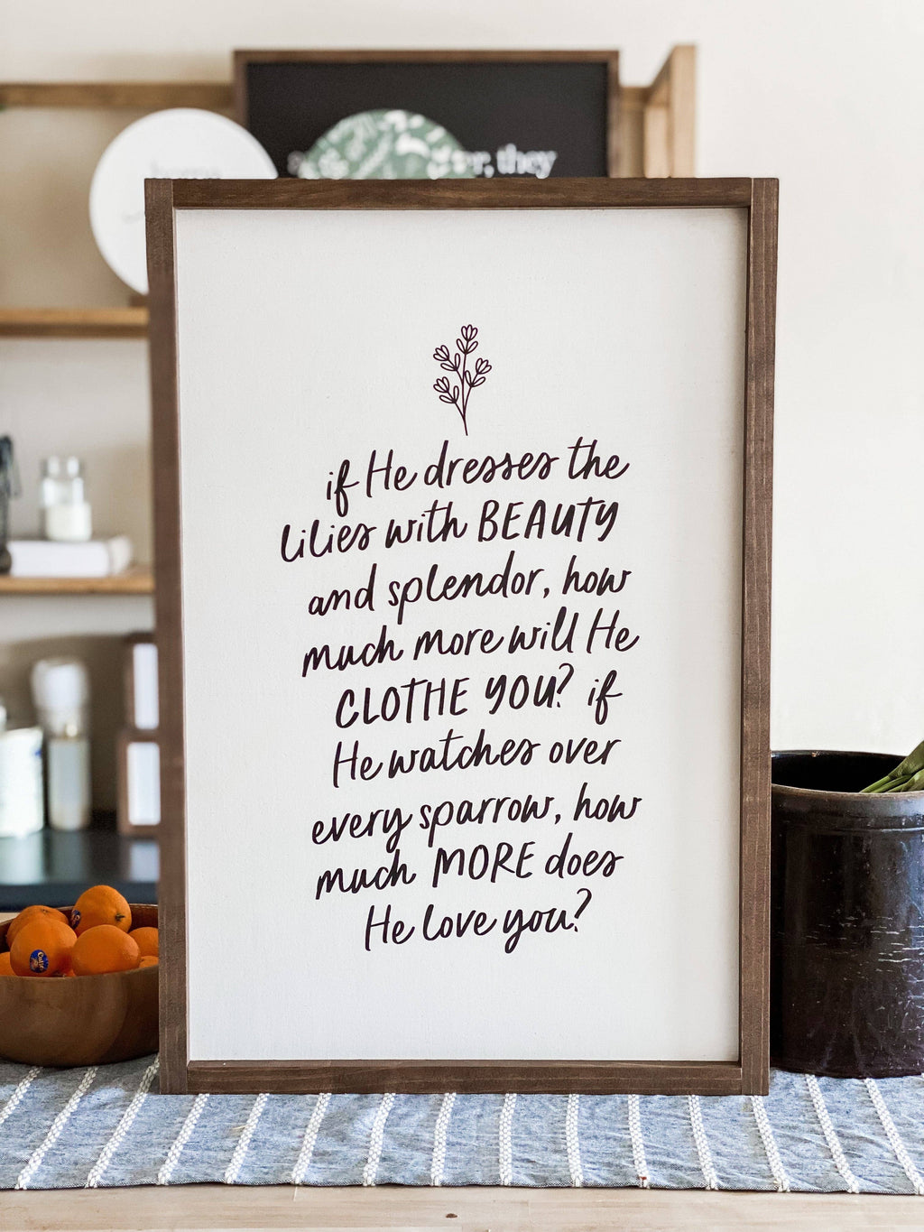 Jireh, You Are Enough Sign