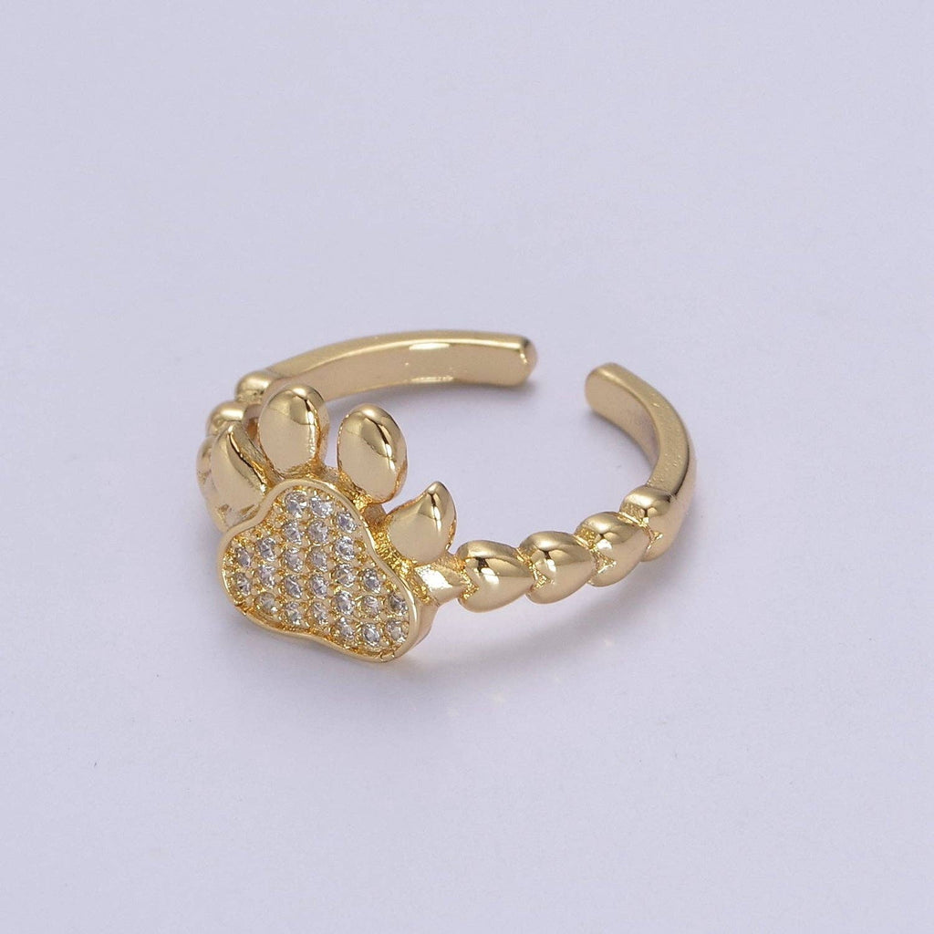 Paw Print Ring