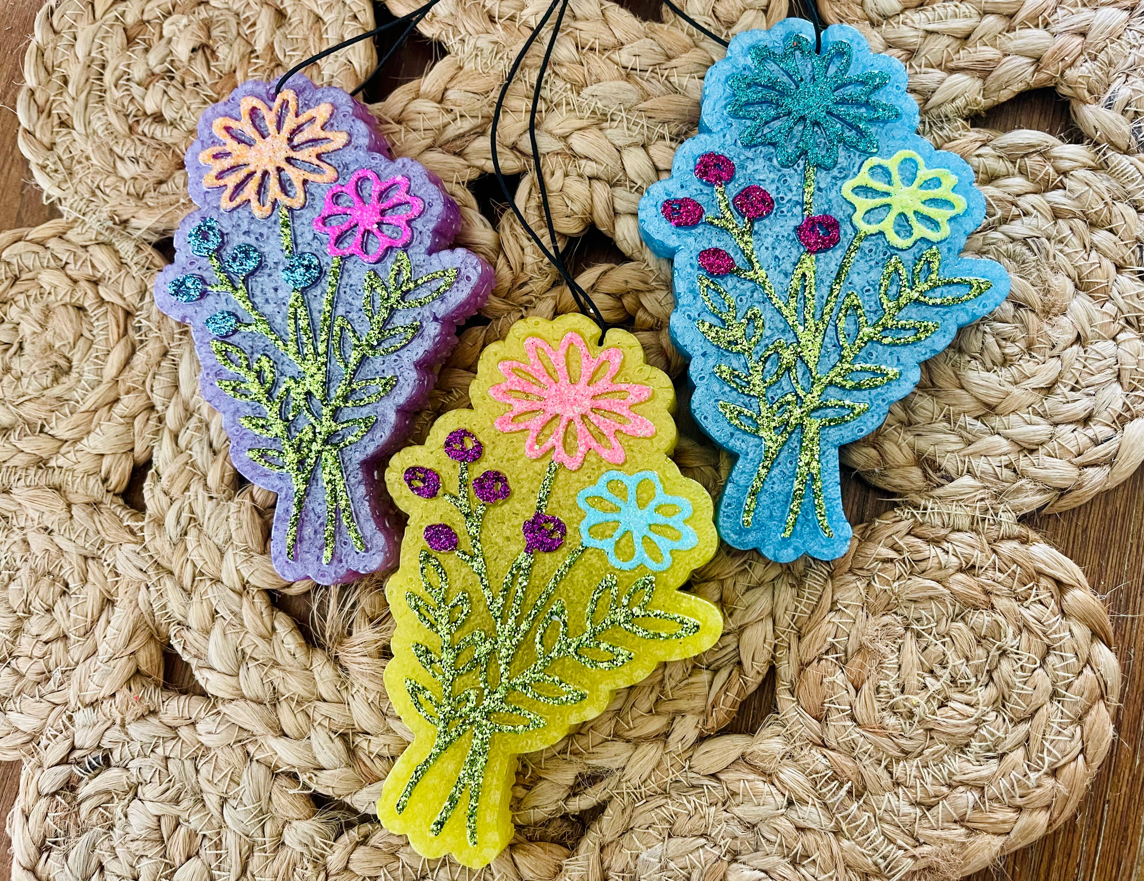 Flower Bouquet Car Freshie 