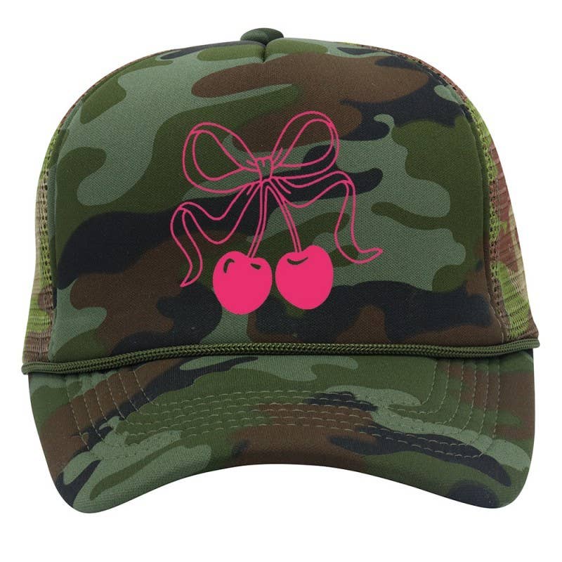 The Camo Bow Trucker Hat