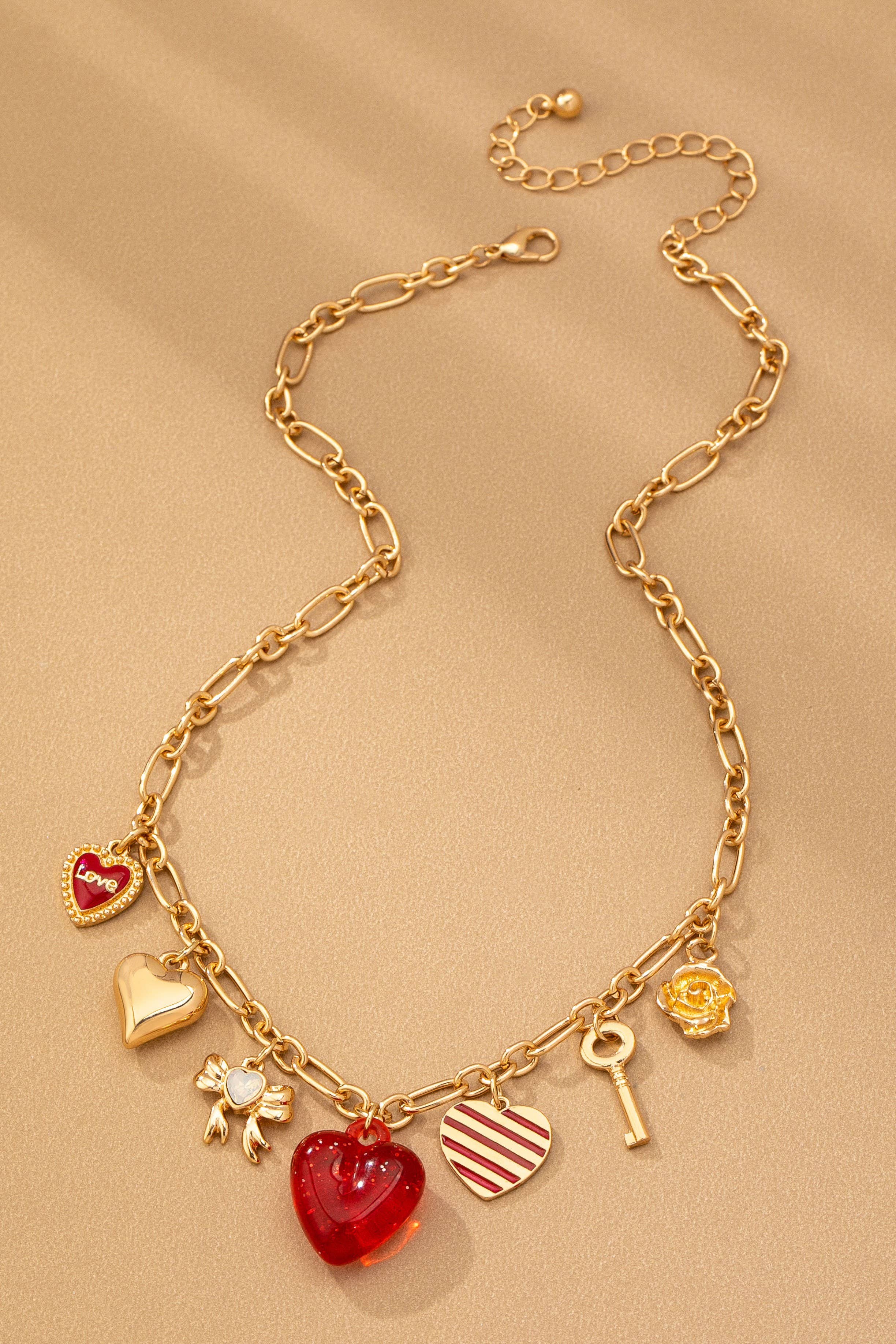 The Cherry Heart Necklace