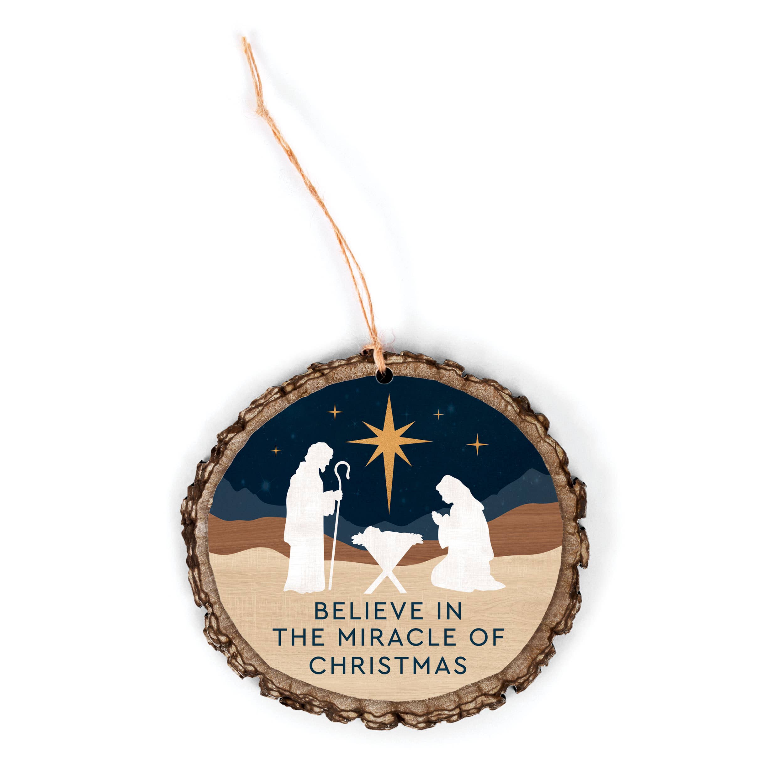 Believe In The Miracle Of Christmas Barky Ornament