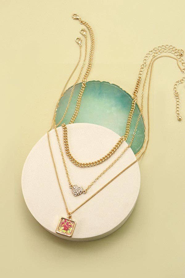 The Floria Heart Necklace