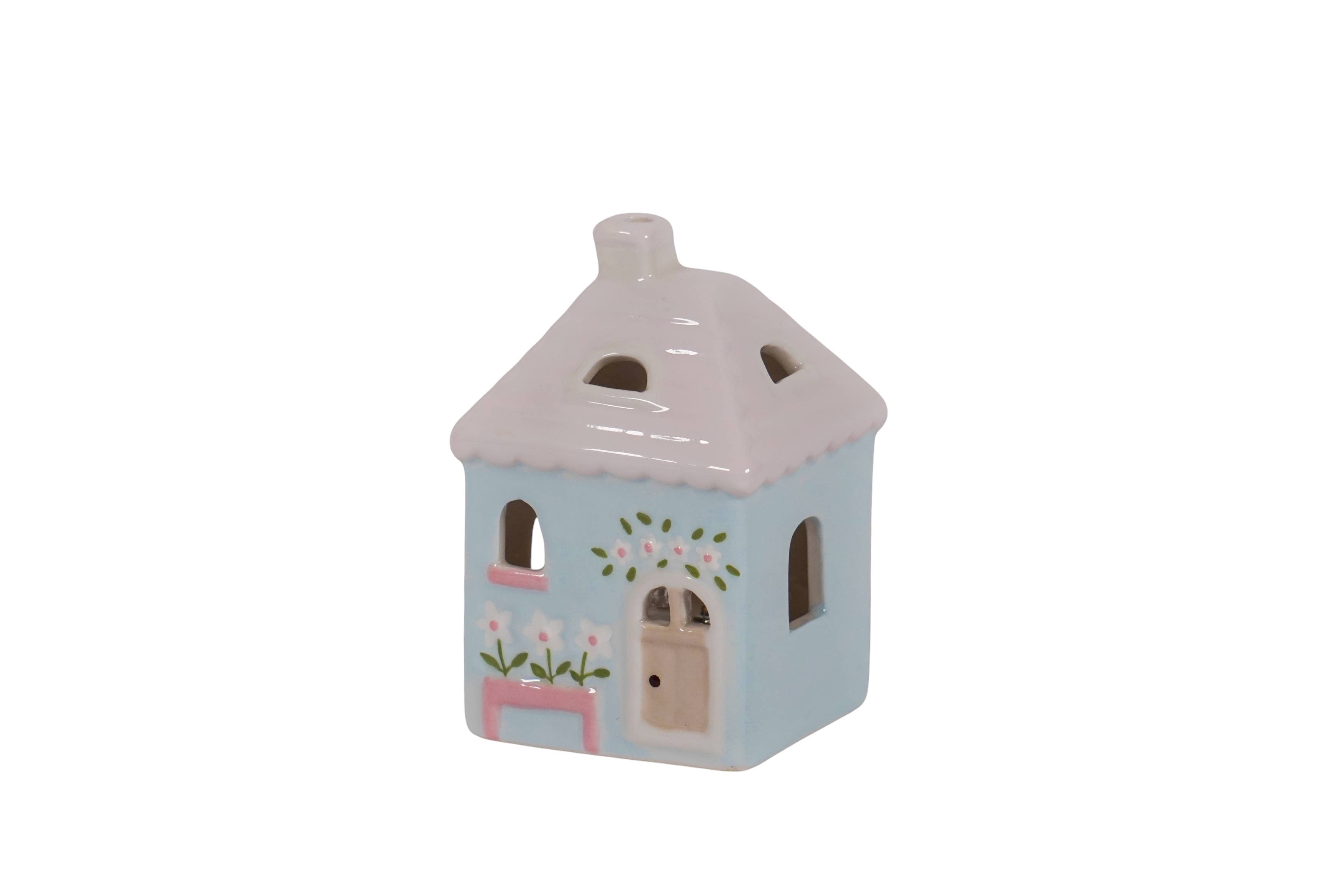 The Spring Ceramic Country Houses Set of Three