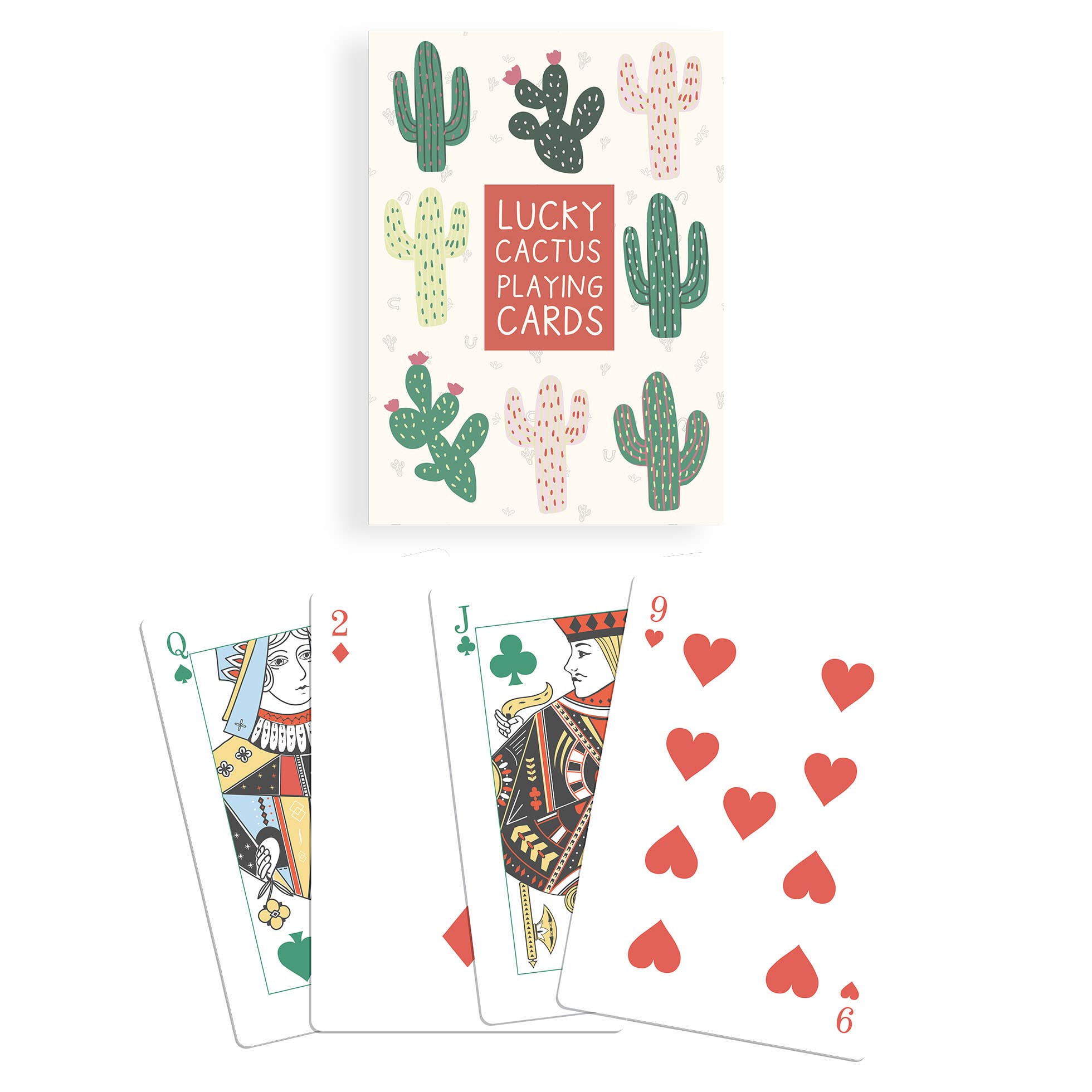 Lucky Cactus Deck Of Playing Cards