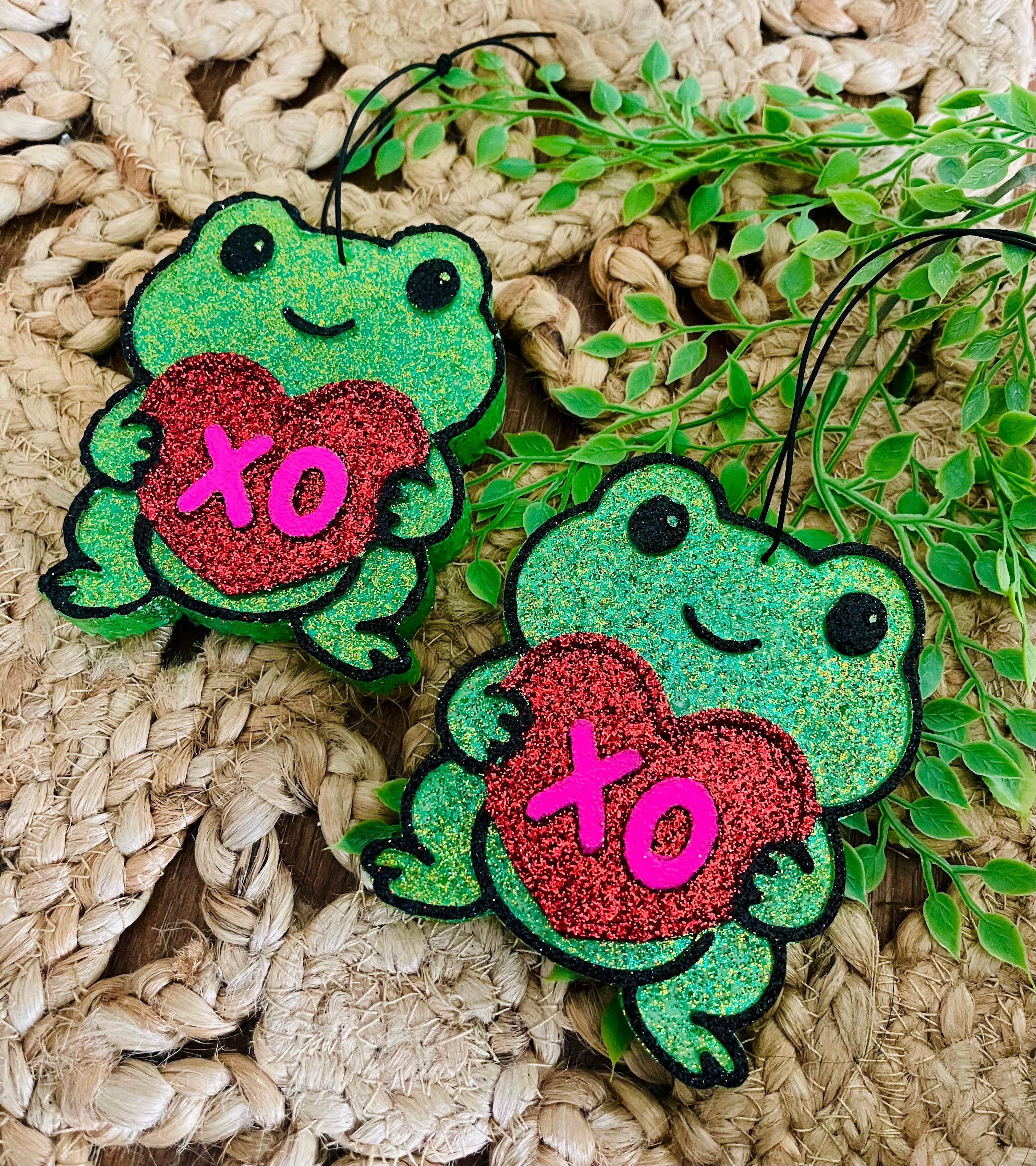 XO Frog Car Freshie 