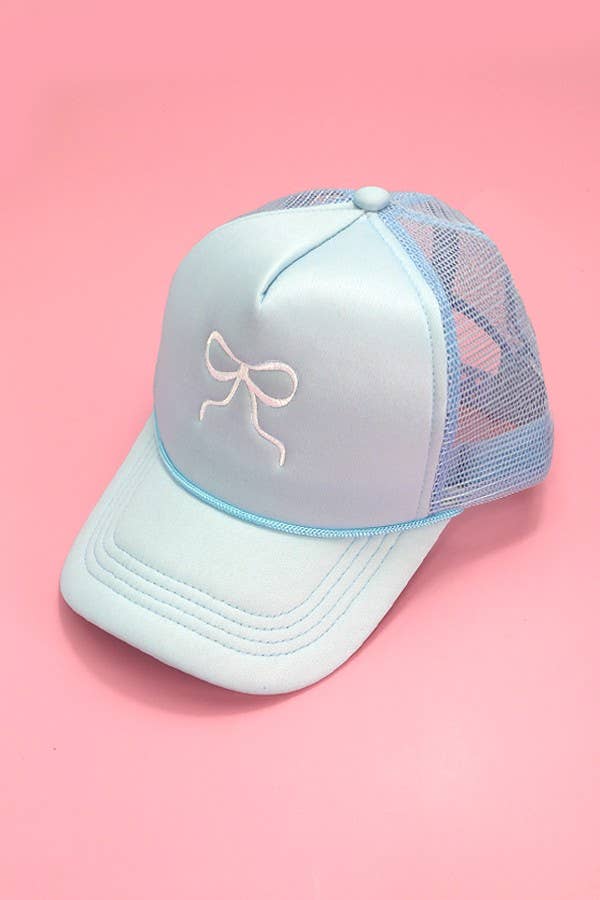 The Ribbon Bow Trucker Hat