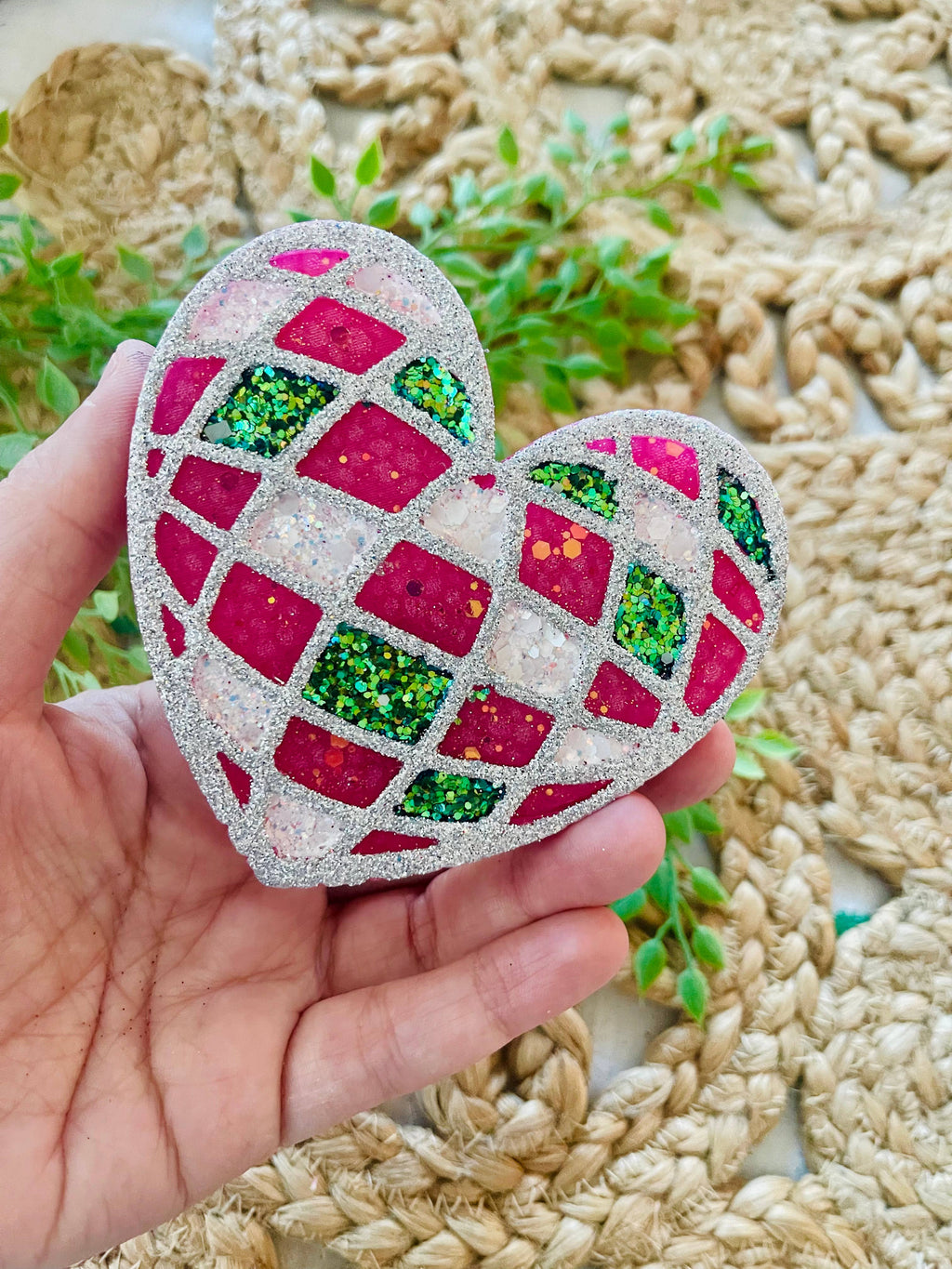 Disco Heart Car Freshie