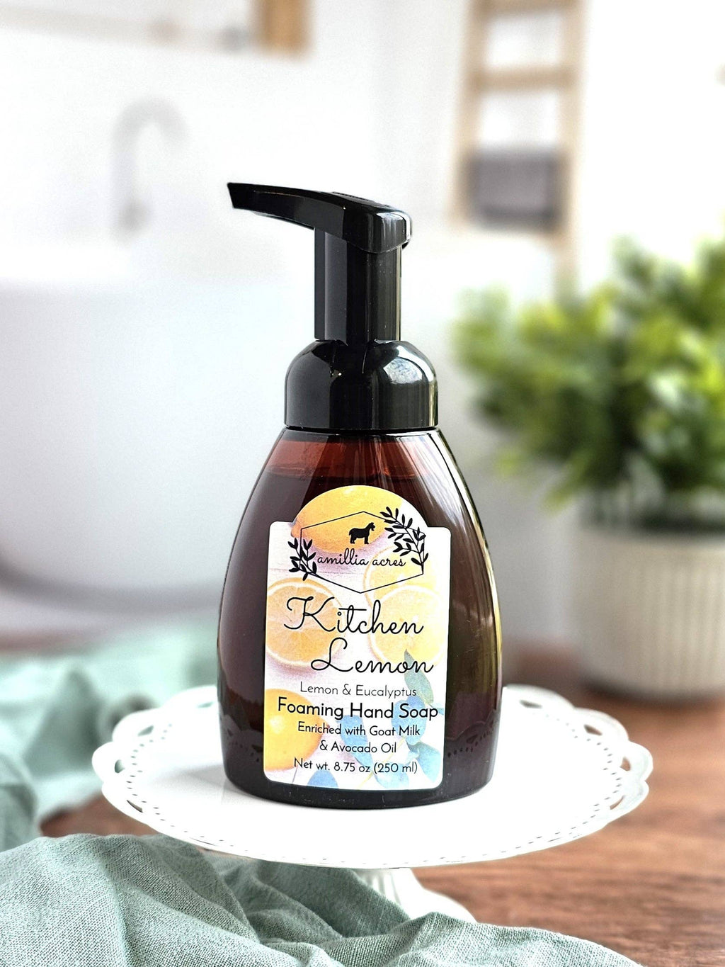 Kitchen Lemon Foaming Hand Soap