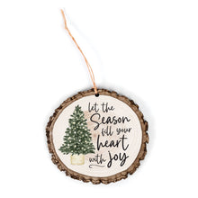 Load image into Gallery viewer, Let The Season Fill Your Heart With Joy Barky Ornament

