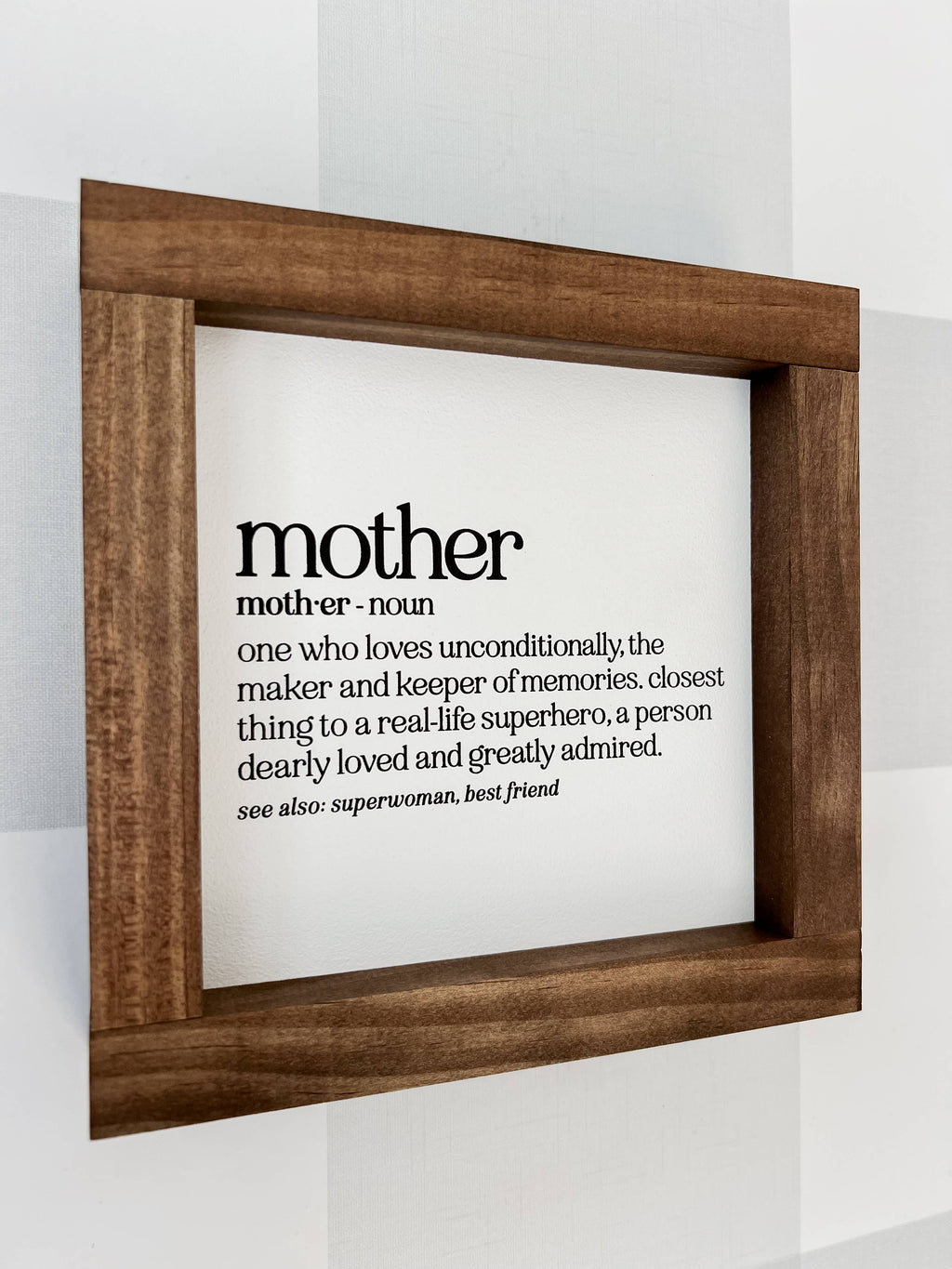 Mother Definition Wall Art