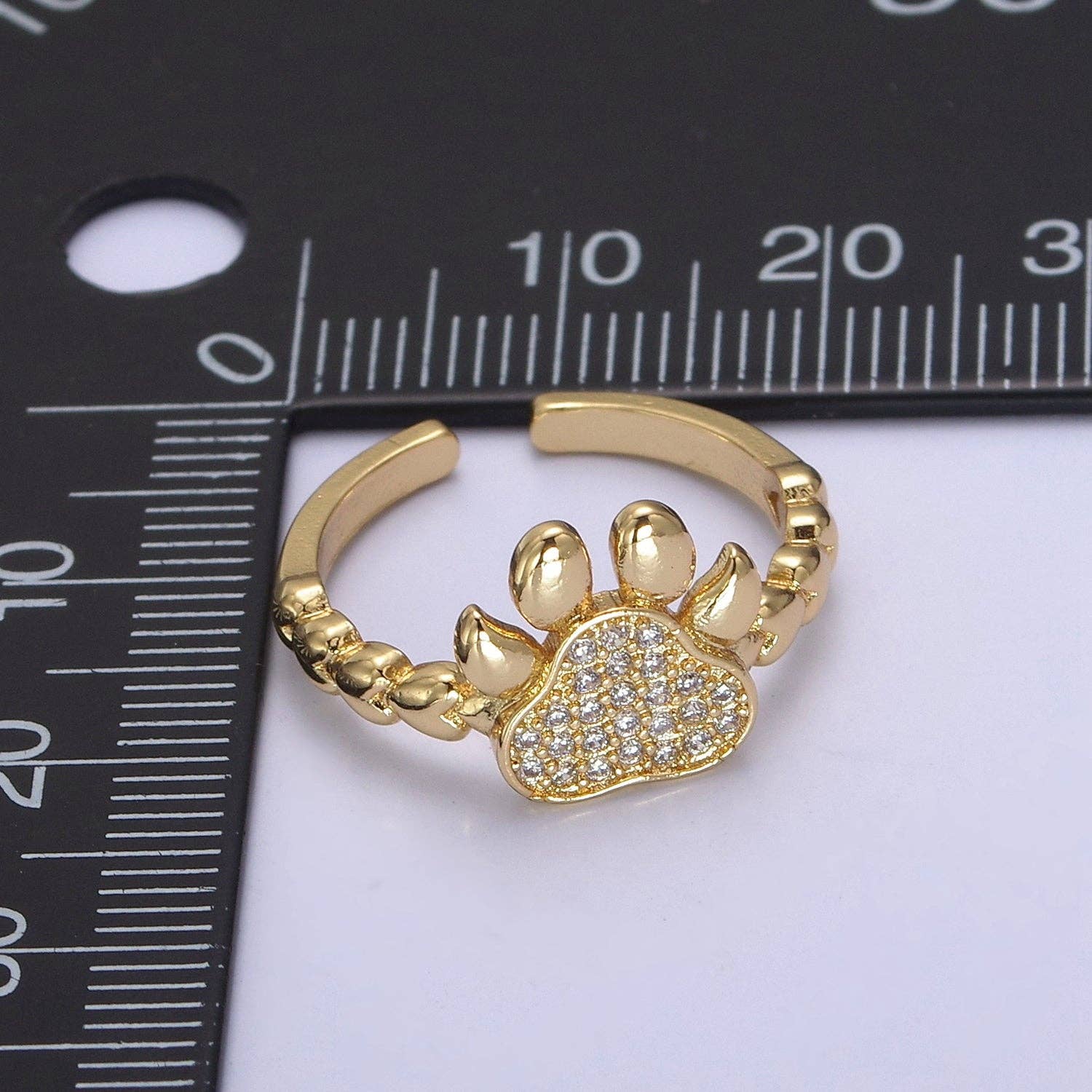 Paw Print Ring
