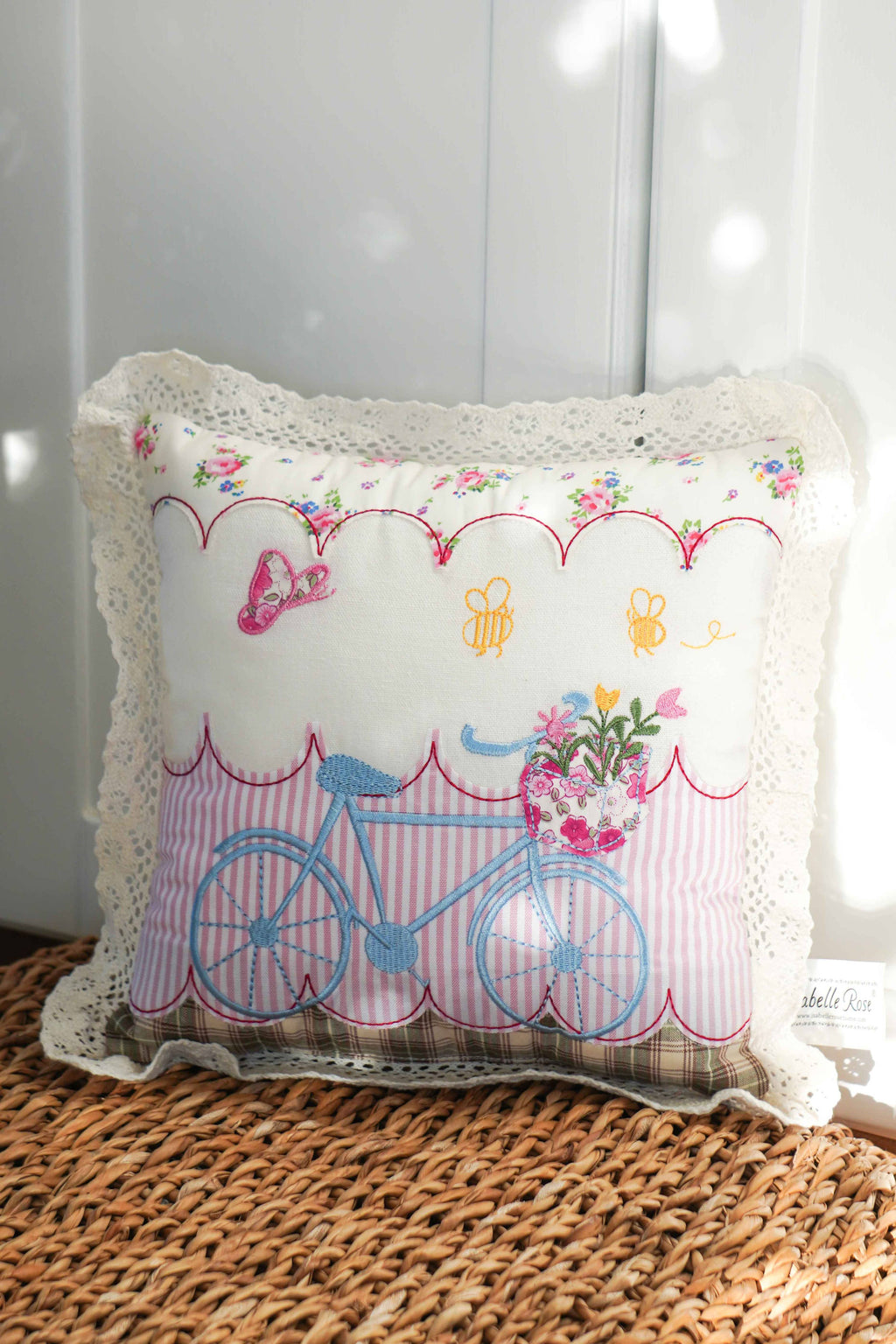 Lovely Bike Decorative Pillow