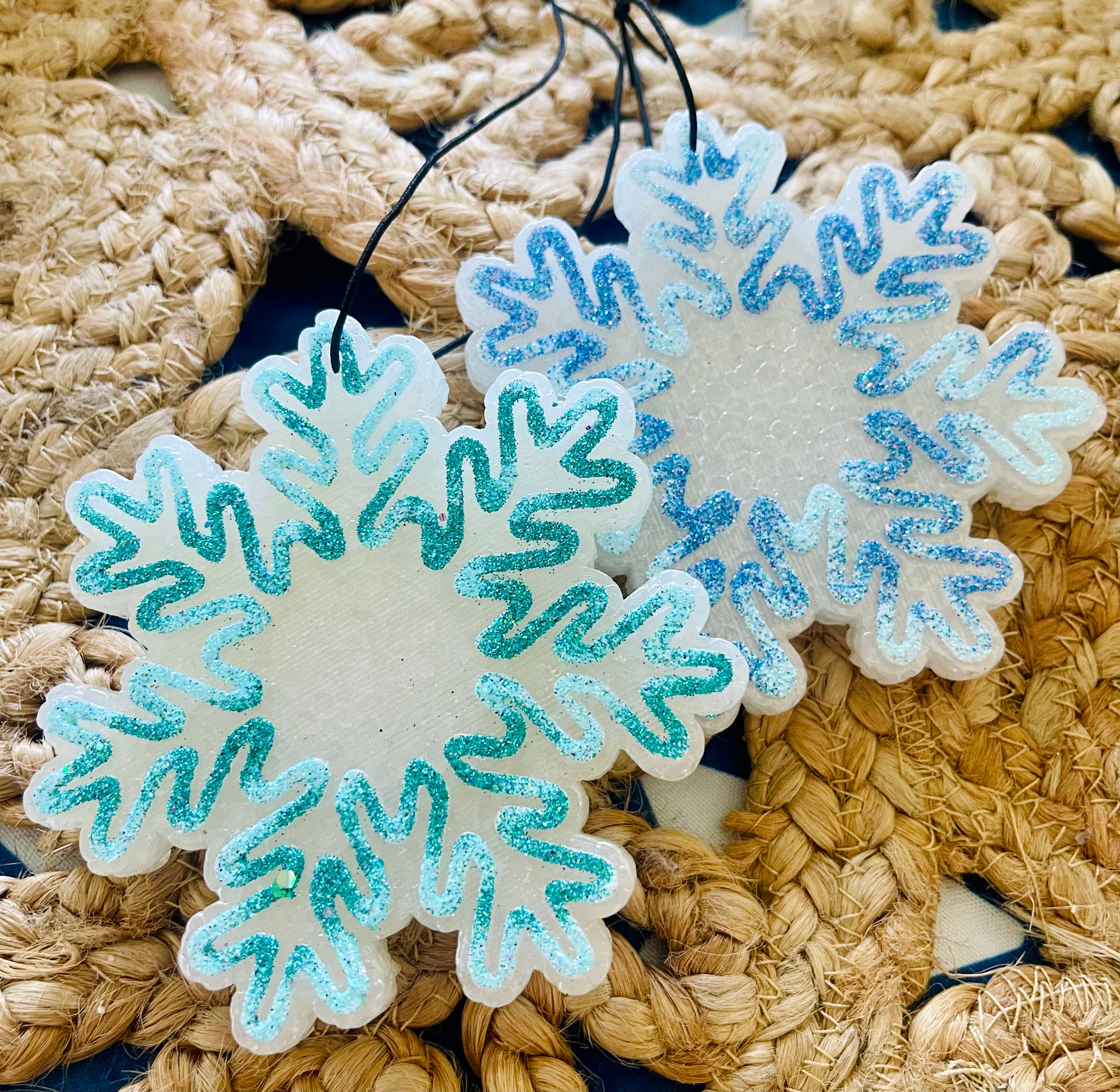 Snowflake Car Freshie 