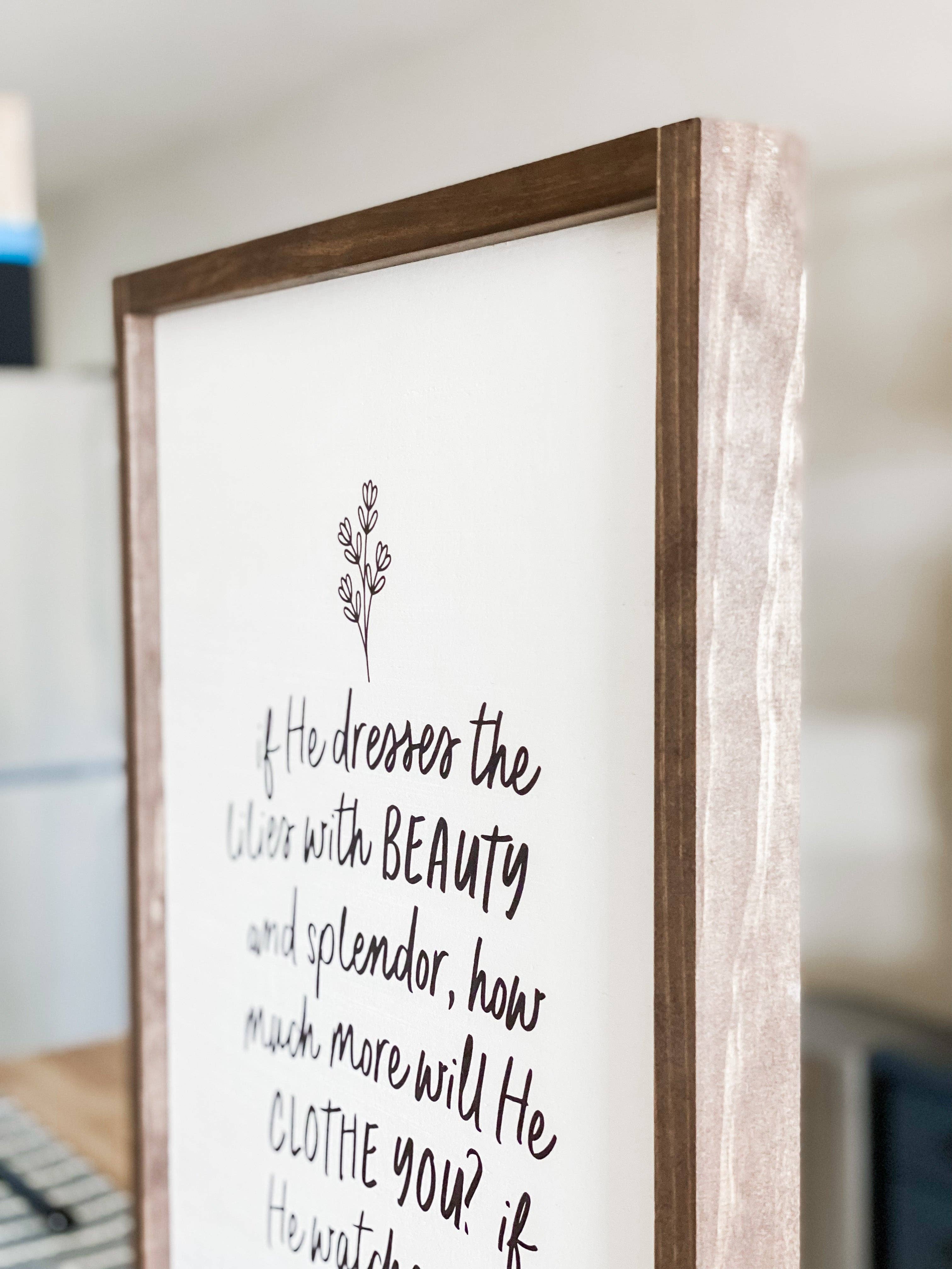 Jireh, You Are Enough Sign