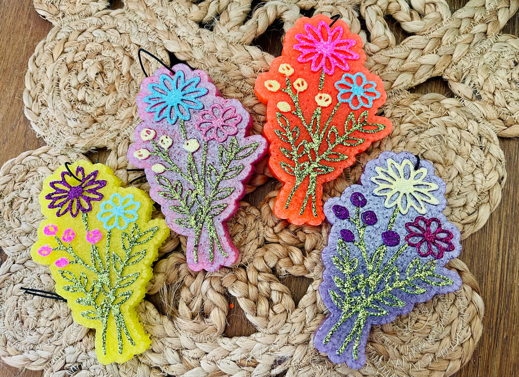 Flower Bouquet Car Freshie 