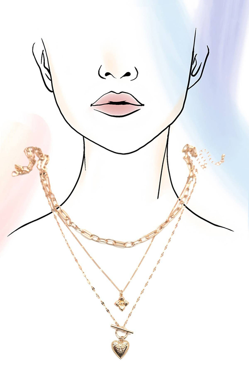 The Floral Layering Necklace