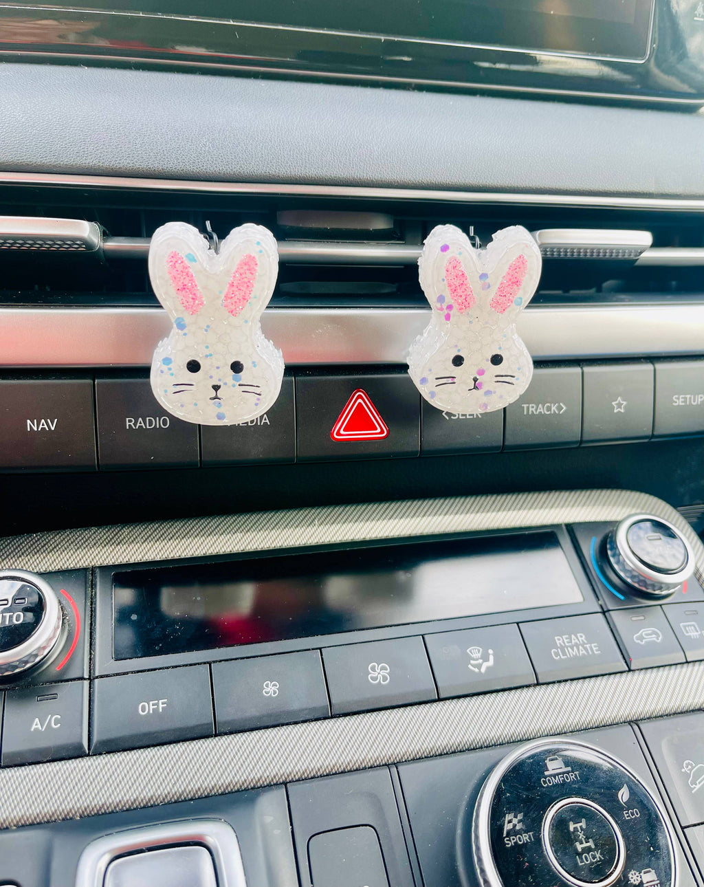 Bunny VENT Clip Car Freshie (set of 2) 