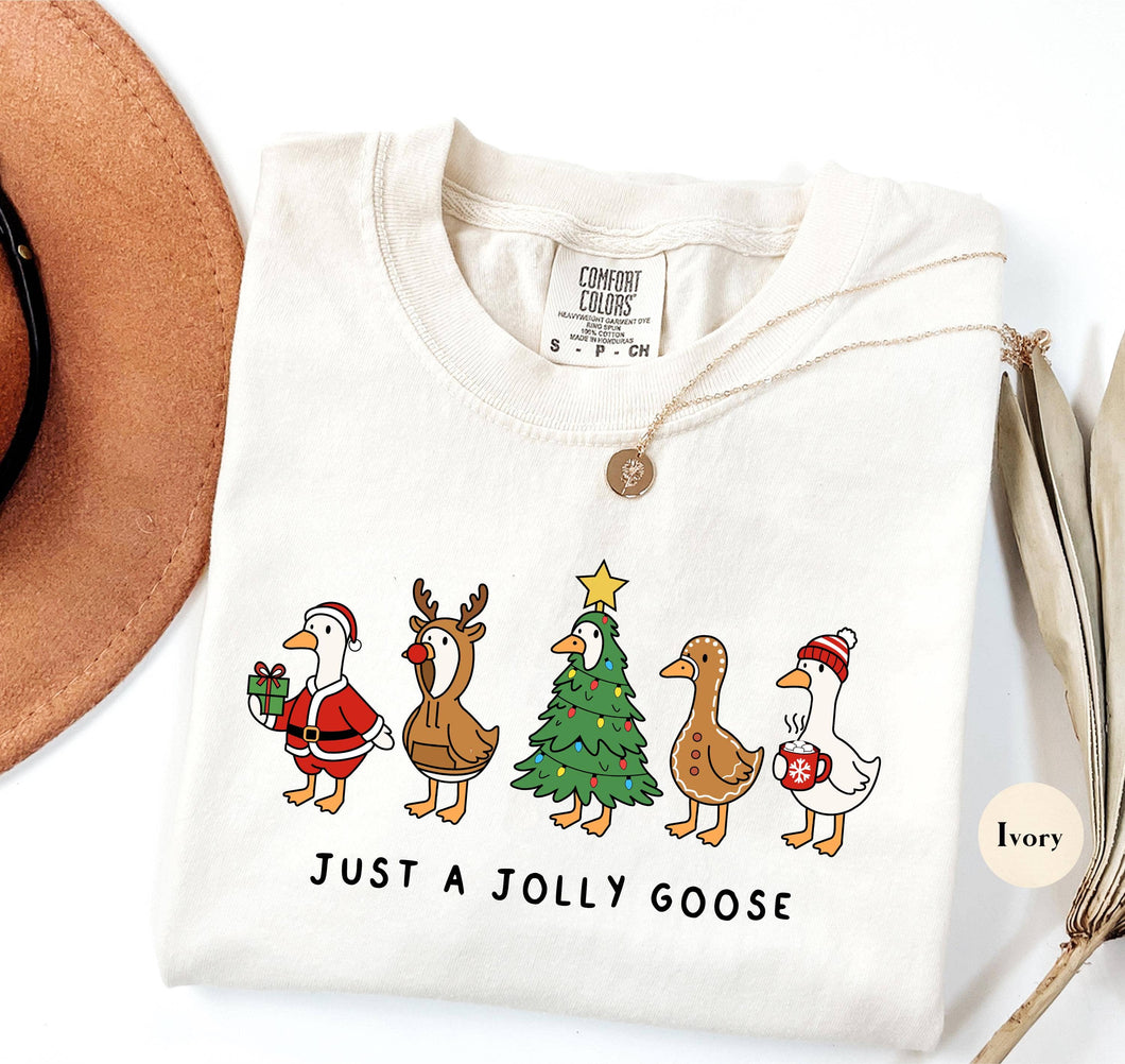 Just A Jolly Goose Graphic Tee