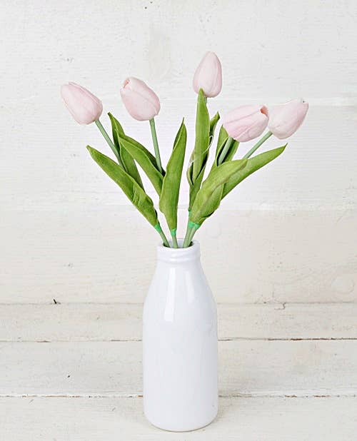 Real Touch Tulip Light Pink