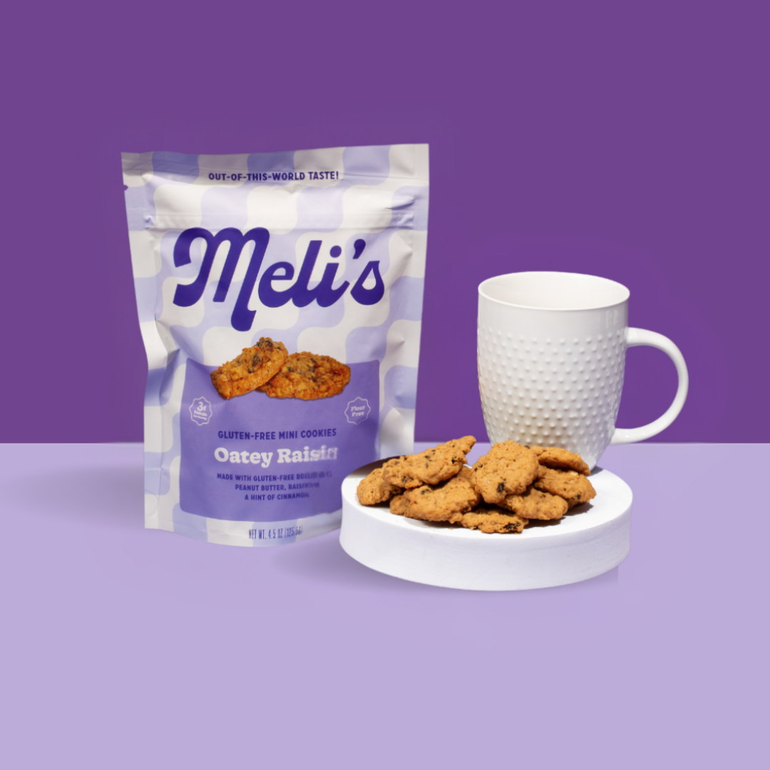 Mini Oatmeal Raisin Cookies: Gluten-Free & Flour-Free