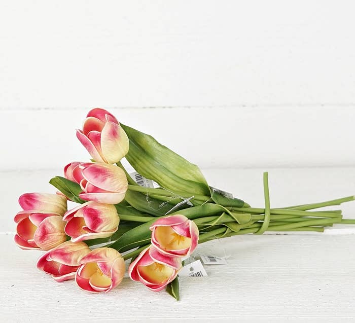 Real Touch Tulips Ombre