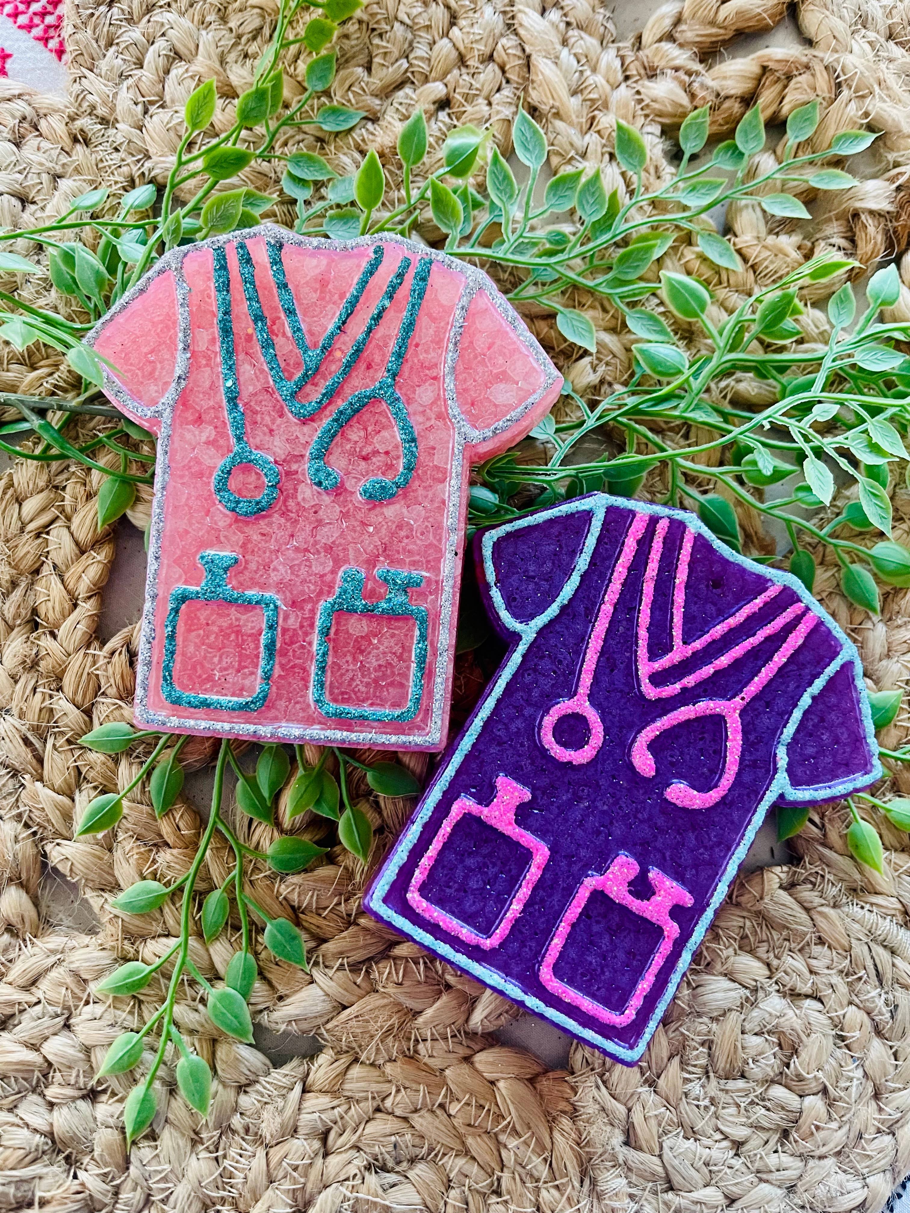 Nurse Scrub Car Freshie 