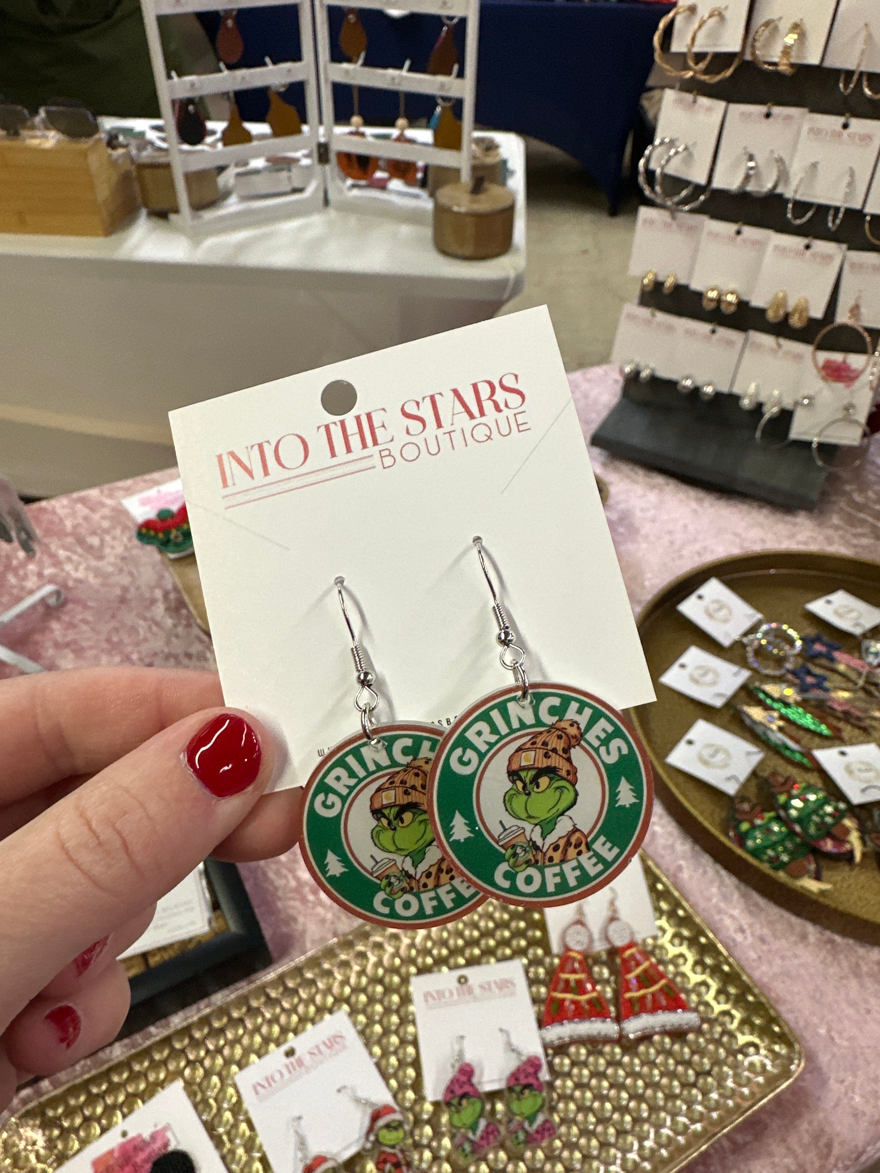 Grinch Earrings