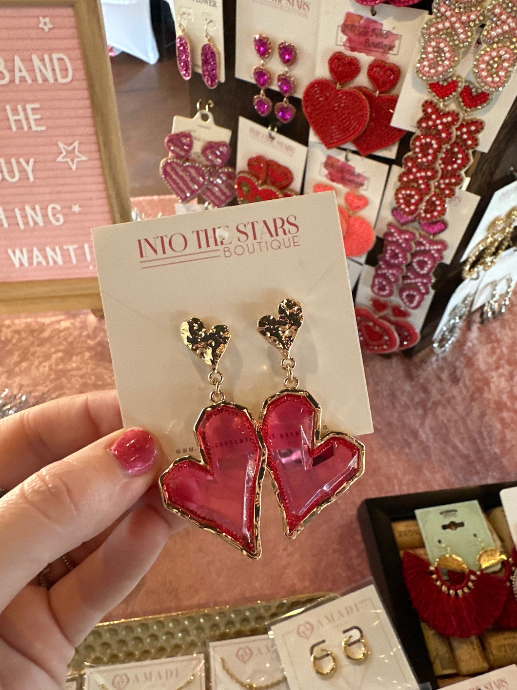 Feel The Love Earrings