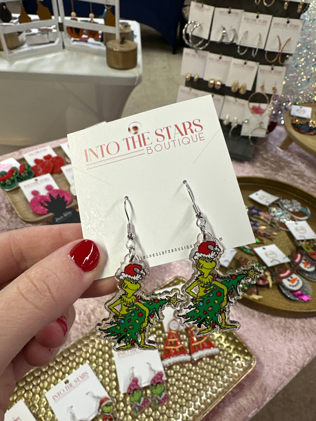 Grinch Earrings