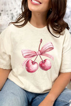 Load image into Gallery viewer, Cherry Bow Graphic Tee
